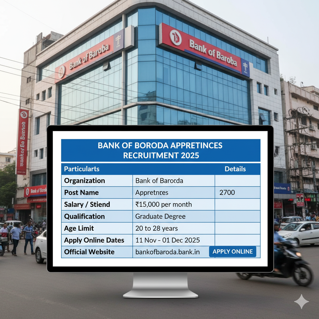 Bank of Baroda Apprentices