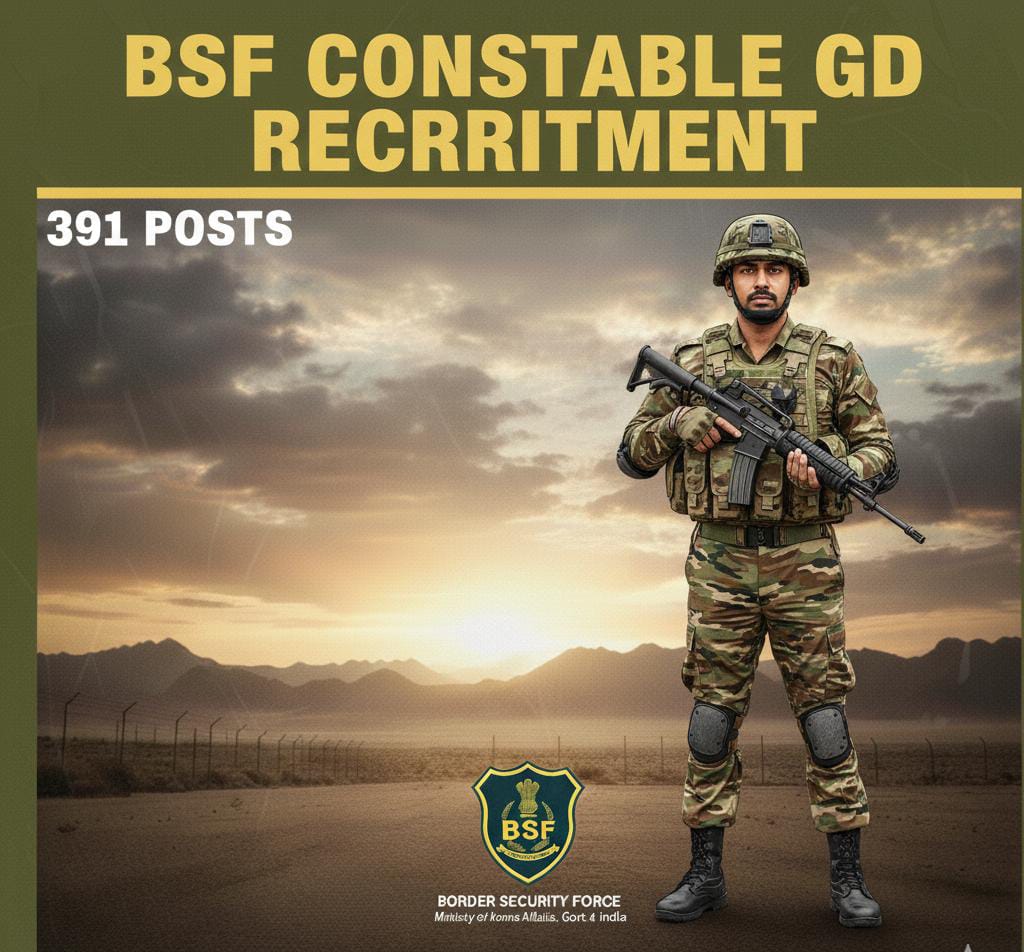 BSF Constable Recrutiment