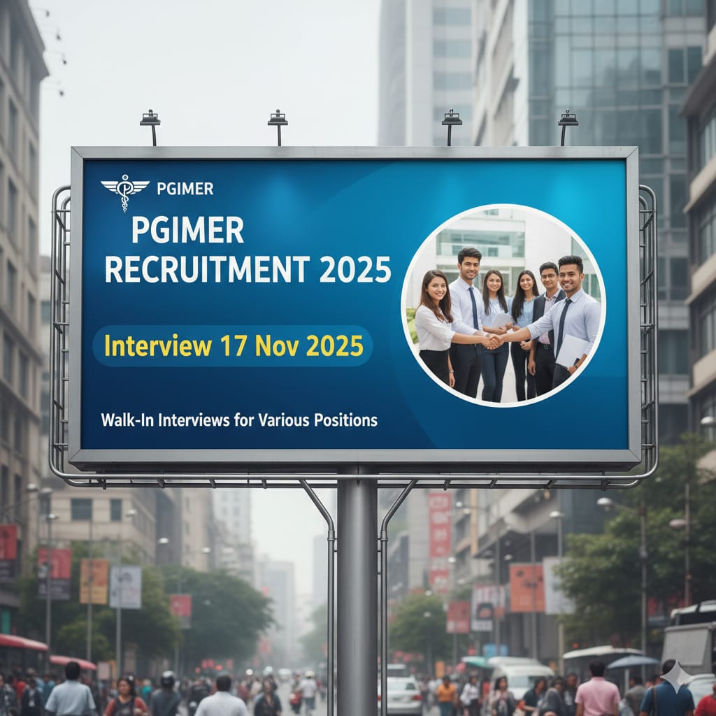 PGIMER Recruitment