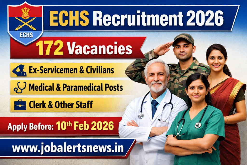 ECHS Recruitment 2026