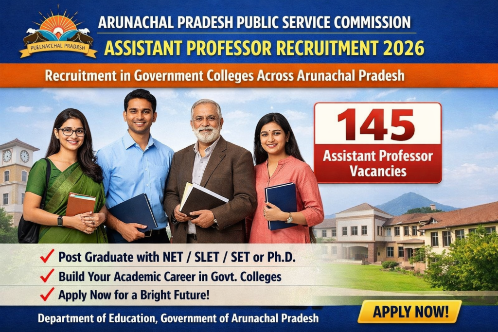 Arunachal Pradesh PSC Assistant