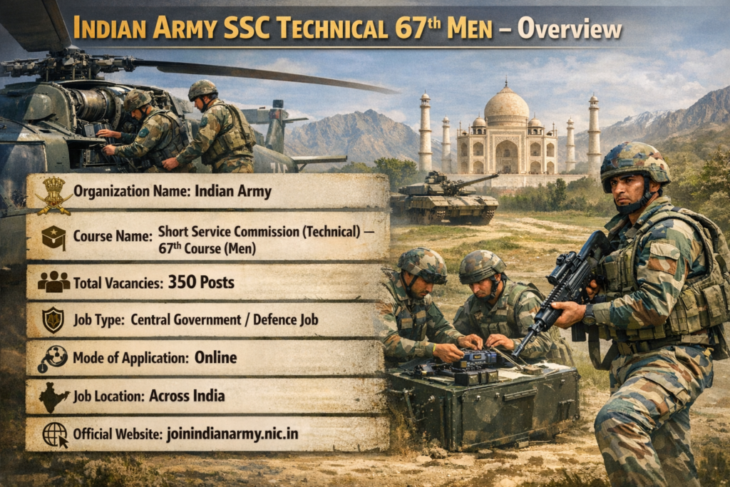 Indian Army SSC