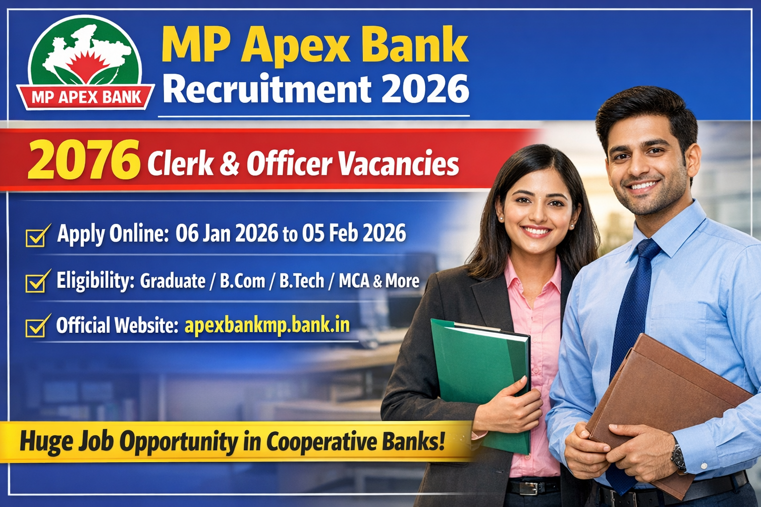 MP Apex Bank Recruitment