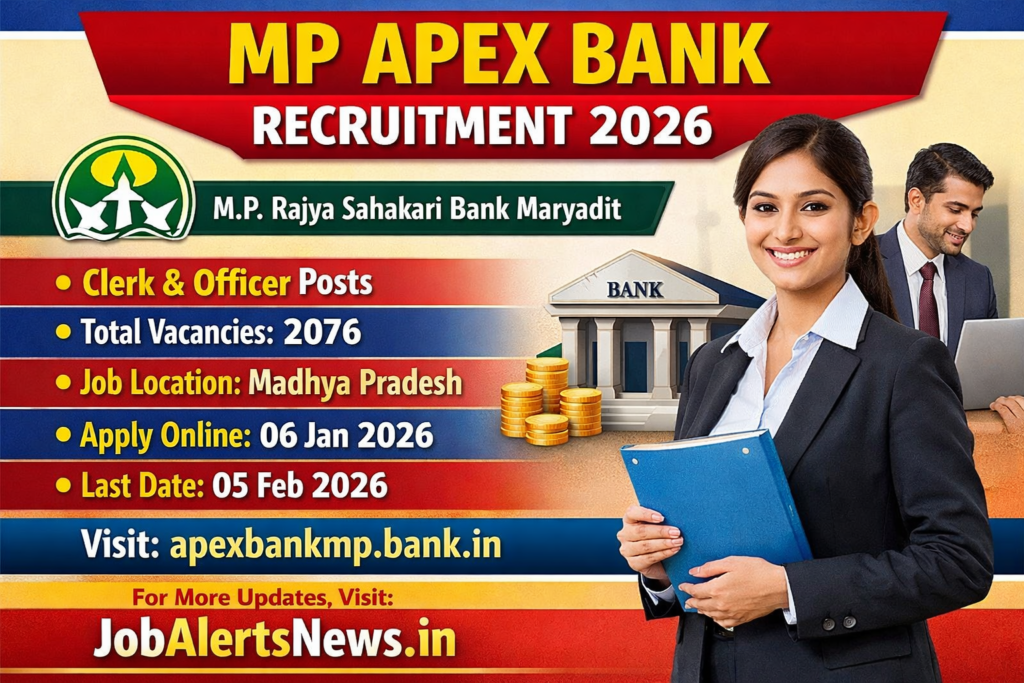 MP Apex Bank Recruitment
