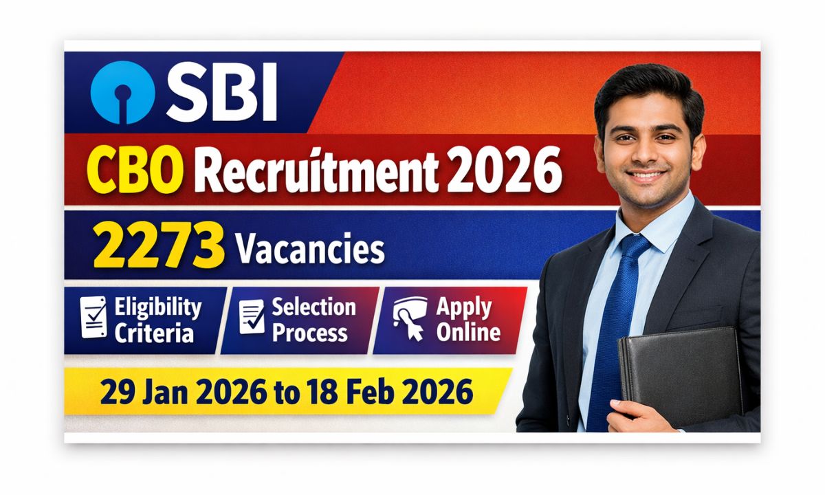 SBI CBO Recruitment