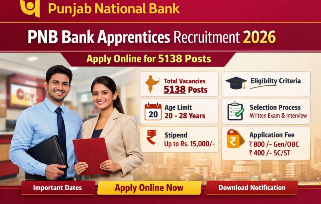 PNB Bank Apprentices