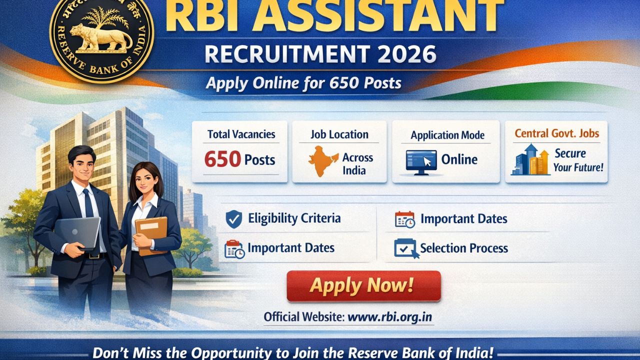 RBI Assistant Recruitment