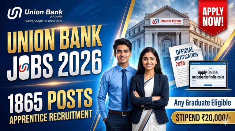 Union Bank of India Apprentice Recruitment 2026 Apply Online