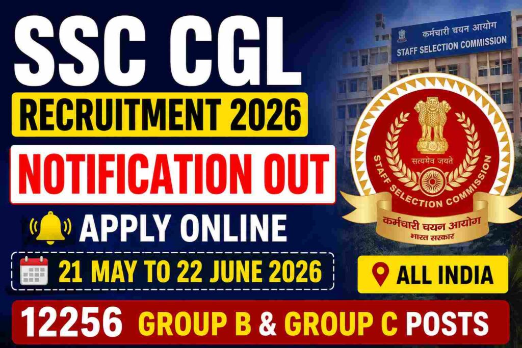 SSC CGL Recruitment 2026
